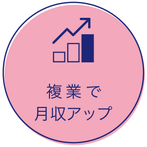 複業で月収アップ